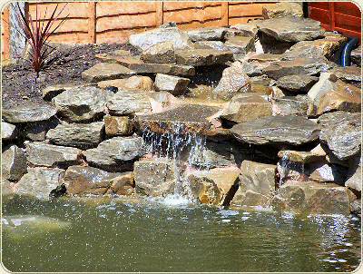 K. C. Landscaping Water Feature Work